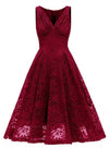 Vestido De Cerimônia Vintage Vermelho