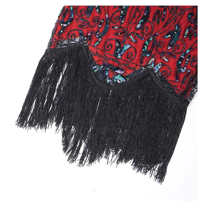 Vestido Vintage Vermelho Charleston