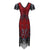 Vestido Vintage Vermelho Charleston