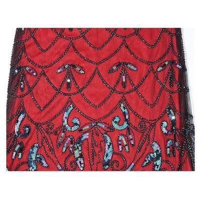 Vestido Vintage Vermelho Charleston