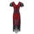 Vestido Vintage Vermelho Charleston