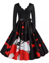 Vestido Vintage De Gato