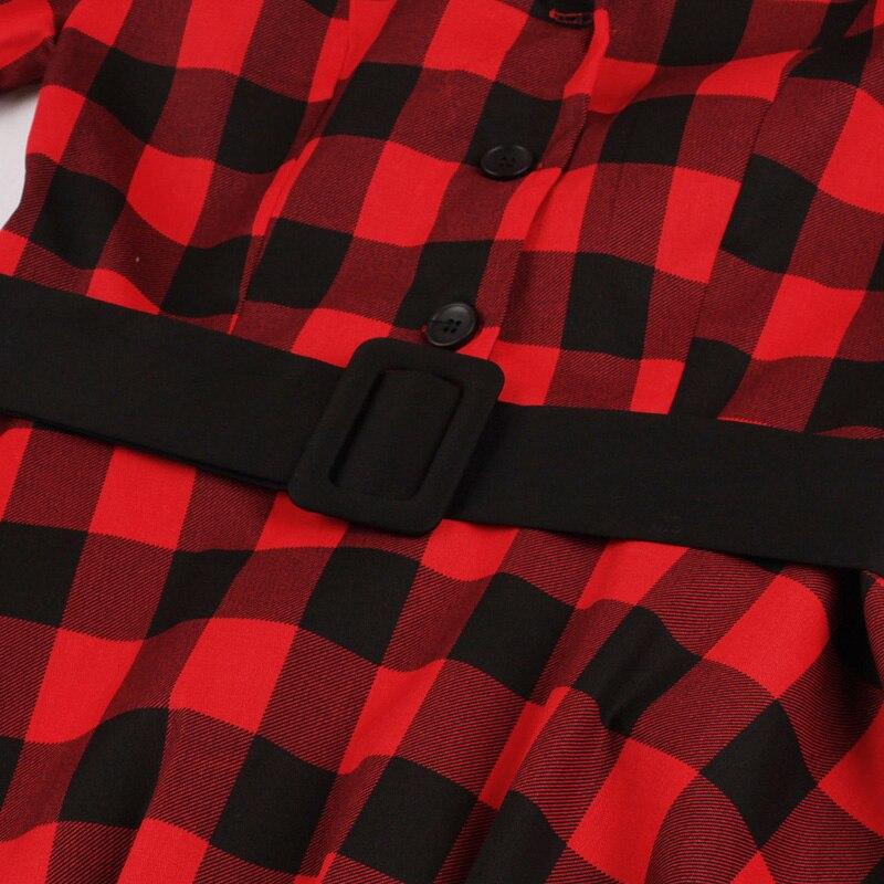 Vestido Camisa Xadrez Vintage