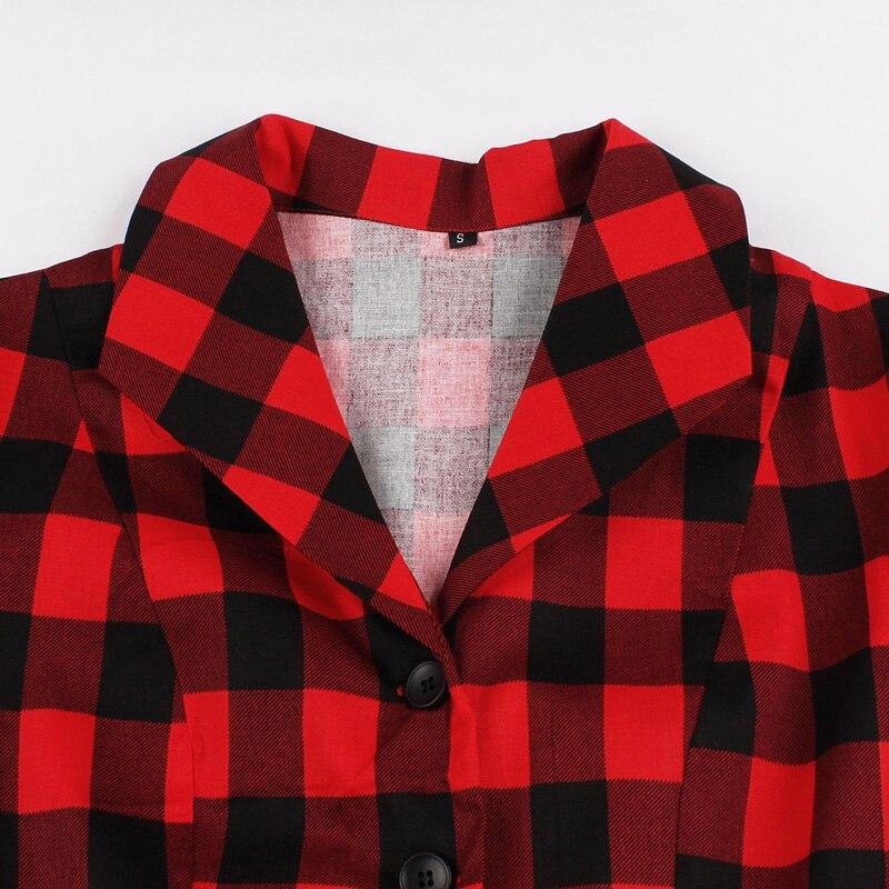 Vestido Camisa Xadrez Vintage