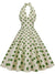 Vestido Vintage Chique Retrô De Bolinhas