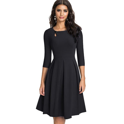 Vestido Preto Anos 60 Anos 70