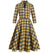 Vestido Vintage De Gola Larga