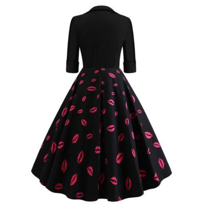 Beijos Vestido Anos 50