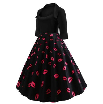Beijos Vestido Anos 50