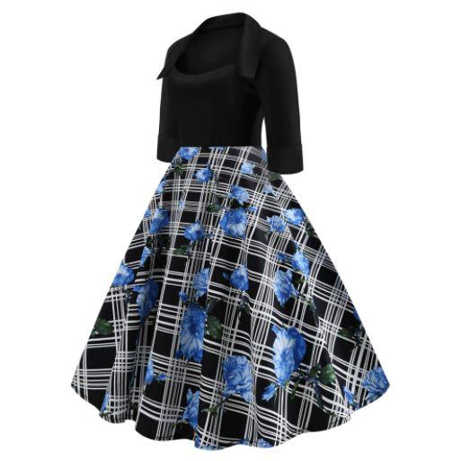 Vestido De Gola Dos Anos 50 Givenchy