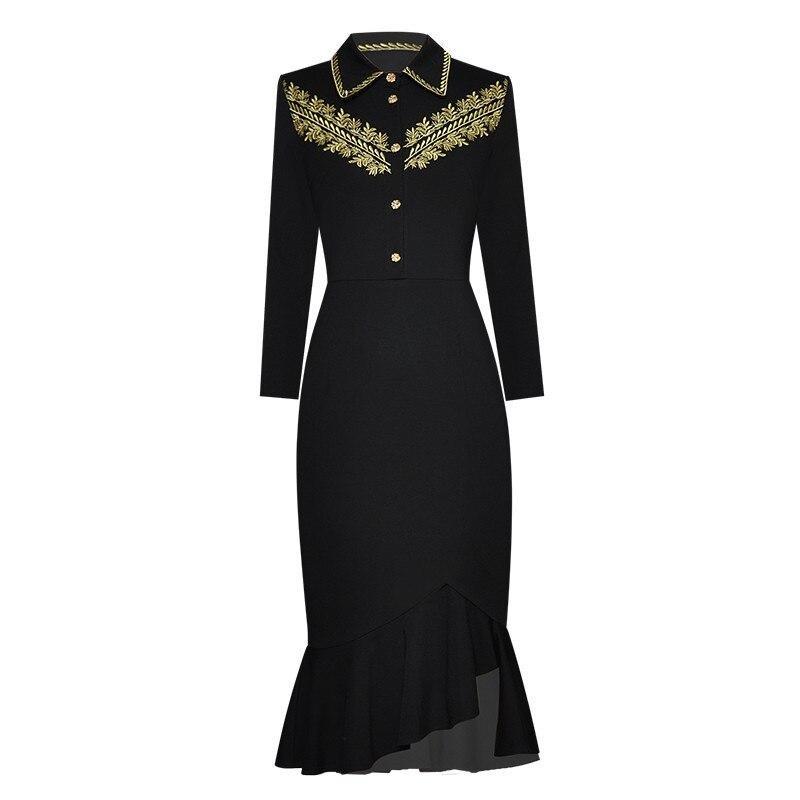 Vestido De Alta Costura Vintage Dos Anos 1940