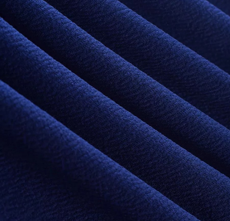 Vestido Vintage Lápis Chique Azul Marinho