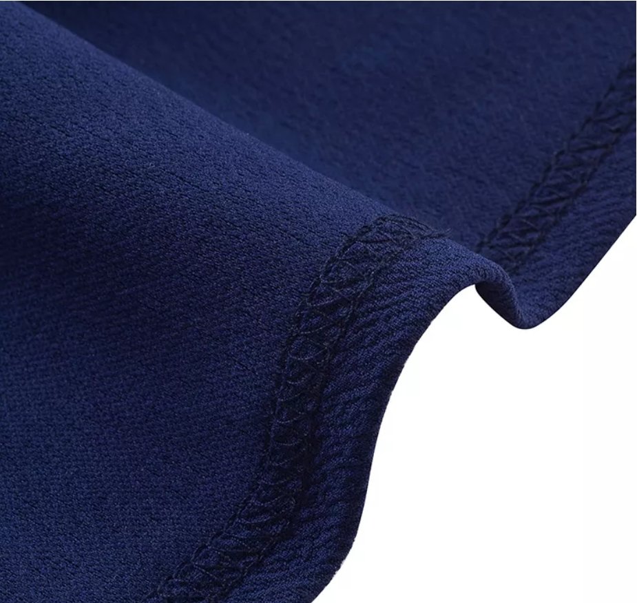 Vestido Vintage Lápis Chique Azul Marinho