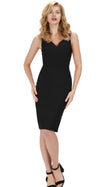 Vestido Lápis Preto Vintage