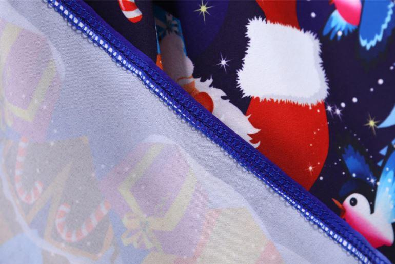 Vestido De Natal Vintage Marinha