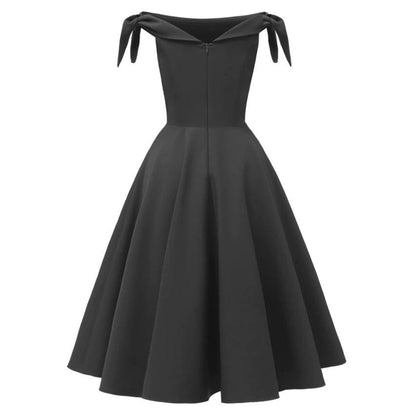Vestido De Noite Preto Vintage