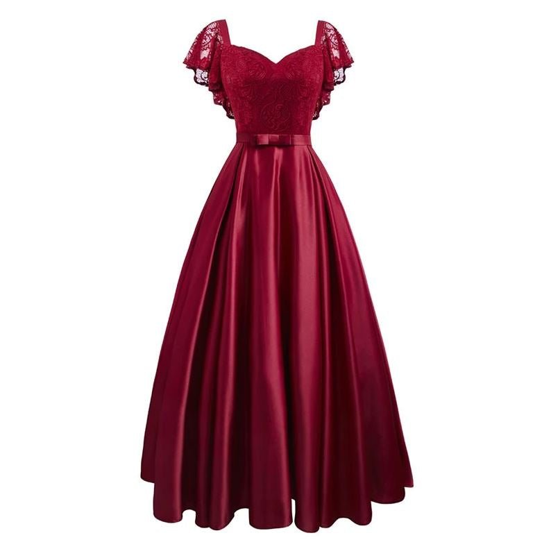 Robe Vintage de Soirée Rouge
