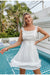 Vestido Retrô Branco De Renda