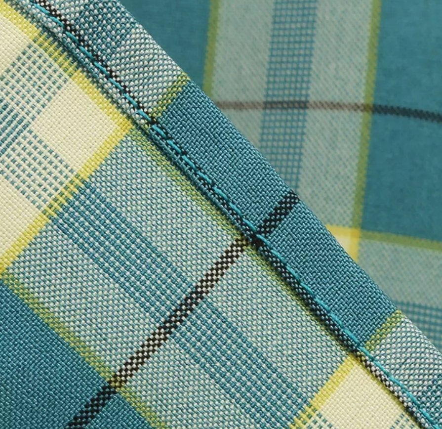 Escócia Vintage Vestido Verde