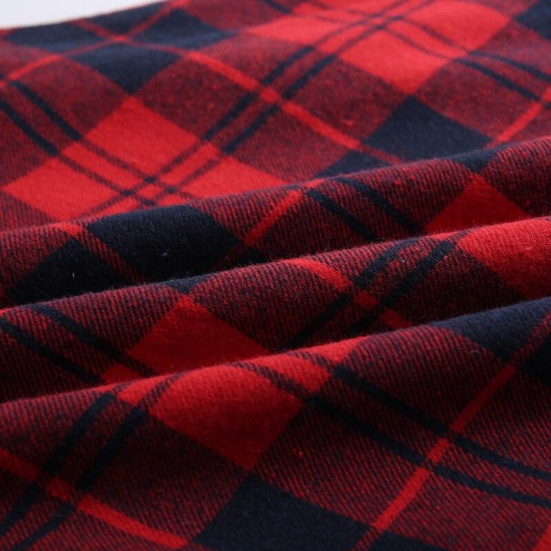 Vestido Vintage Tartan Ombros Nus