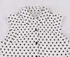 Vestido Vintage Preto E Branco Feminino