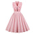 Vestido Vintage Rosa Plus Size Com Babados