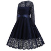 Vestido De Gala Vintage Marinha
