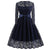 Vestido De Gala Vintage Marinha