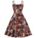 Vestido Vintage Plus Size Branco Café