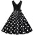 Vestido Vintage Plus Size Branco Preto