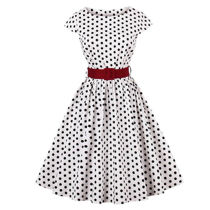 Vestido Vintage Plus Size Branco Com Cinto