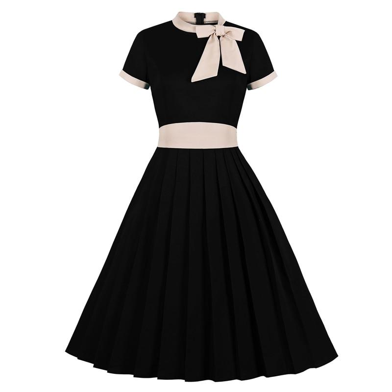 Vestido Vintage Chique Plus Size Preto