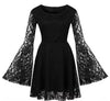 Vestido Vintage Plus Size De Renda Preta