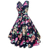 Vestido Vintage Floral Plus Size