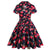 Vestido Vintage Plus Size Morango