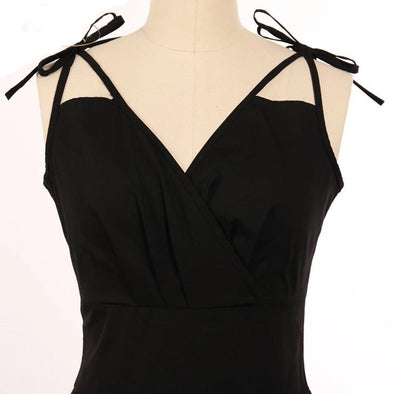 Vestido Dos Anos 1950 Sem Alças Ombro A Ombro