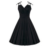 Vestido Dos Anos 1950 Sem Alças Ombro A Ombro