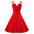 Vestido Vermelho Glamour Anos 50