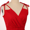 Vestido Vermelho Glamour Anos 50