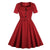 Audrey Hepburn Vestido Anos 60 Borgonha