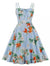 Vestido Vintage Plus Size Daisies Nature