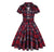 Vestido Vintage Xadrez Plus Size