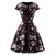 Vestido Vintage Caveira Preto Plus Size