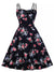 Vestido Vintage Plus Size Preto Natural