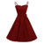 Vestido Vintage Chique Bordô Dos Anos 60