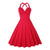 Vestido Vermelho Vintage Plus Size Sexy