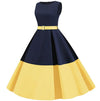 Vestido Amarelo Anos 60