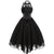 Vestido Preto Steampunk Plus Size Vintage