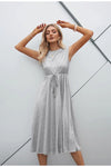 Vestido Vintage Cinza