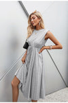 Vestido Vintage Cinza